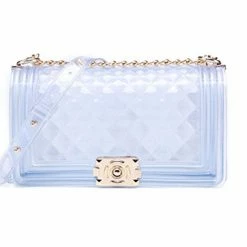 CHINA 1027 - CLEAR JELLY PURSE (LARGE) WHAT'S NEW