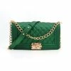 CHINA WHAT'S NEW 1027 - DARK GREEN JELLY PURSE (LARGE)