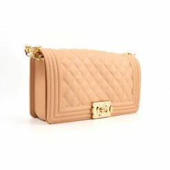 CHINA 1027 - NUDE JELLY PURSE (LARGE)