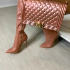 CHINA 1027 - ROSE GOLD JELLY PURSE (LARGE) WHAT'S NEW