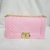 CHINA 1028 PINK JELLY PURSE (LARGE)