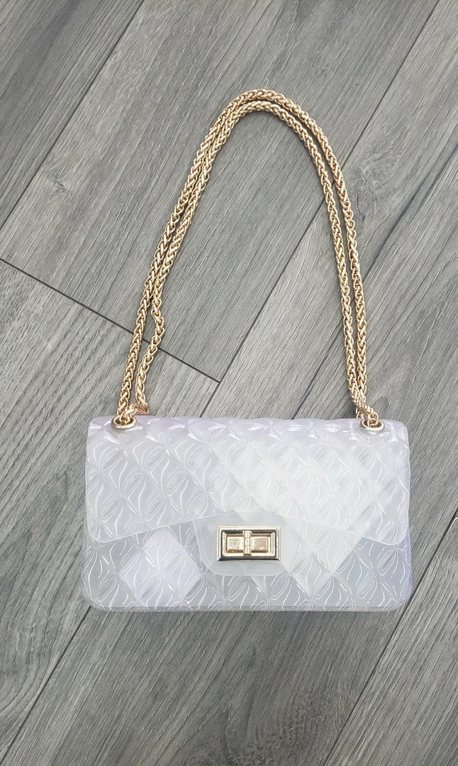 ELI JT9997L - CLEAR JELLY PURSE (MEDIUM) WHAT'S NEW