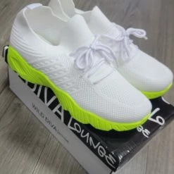 LEGEND WHAT'S NEW PACO01 - WHITE & NEON YELLOW