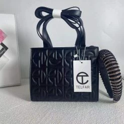 CHINA WHAT'S NEW 2058 - BLACK T PURSE