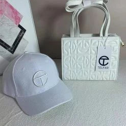 CHINA WHAT'S NEW 2058 - WHITE T PURSE