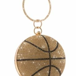 CHINA 2502 - BASKETBALL RHINESTONE PURSE (SMALL) WHAT'S NEW