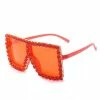 CHINA WHAT'S NEW BLING SUNGLASSES - RED