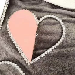 CHINA Y6732 - PINK HEART PURSE