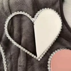 CHINA Y6732 - WHITE HEART PURSE