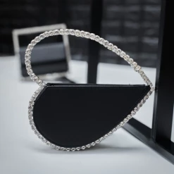 CHINA WHAT'S NEW Y6732 - BLACK HEART PURSE