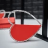 CHINA Y6732 - RED HEART PURSE WHAT'S NEW