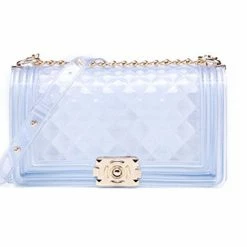 JOIA BACK IN STOCK 7060 - CLEAR JELLY PURSE (LARGE)