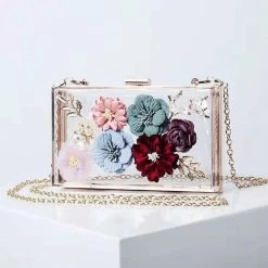CHINA 8216 - CLEAR BOX PURSE WHAT'S NEW