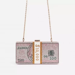 CHINA WHAT'S NEW MONEY CLUTCH - PINK