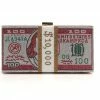 CHINA MONEY CLUTCH - RED