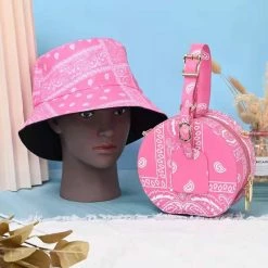 CHINA 8481 - PINK BANDANA (PURSE ONLY) WHAT'S NEW