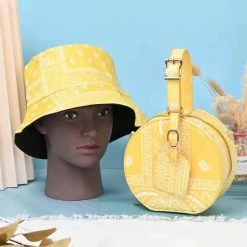 CHINA 8481 - YELLOW BANDANA (PURSE ONLY)