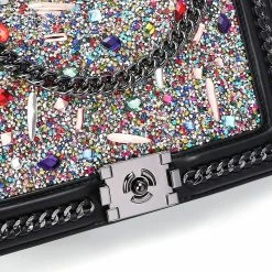 CHINA 9090 - BLACK MULTICOLOR