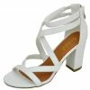 SHOE MAGNATE BACK IN STOCK ALONDRA3 - WHITE