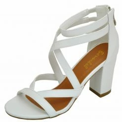 SHOE MAGNATE BACK IN STOCK ALONDRA3 - WHITE