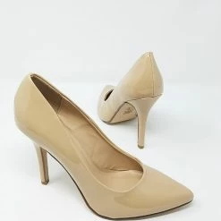 FORTUNE BACK IN STOCK DATE - BEIGE PATENT
