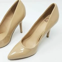 FORTUNE BACK IN STOCK DATE - BEIGE PATENT