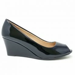FOREVER DORIS12 - BLACK PATENT BACK IN STOCK
