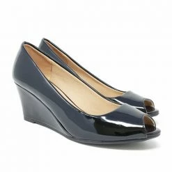 FOREVER DORIS12 - BLACK PATENT BACK IN STOCK