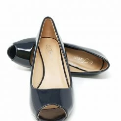 FOREVER DORIS12 - BLACK PATENT BACK IN STOCK