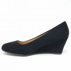 FOREVER DORIS22 - BLACK NUBUCK