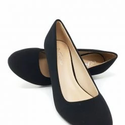 FOREVER DORIS22 - BLACK NUBUCK