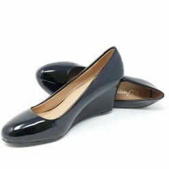 FOREVER DORIS22 - BLACK PATENT BACK IN STOCK