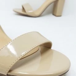 FORTUNE ELTON - DARK BEIGE PATENT