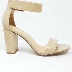FORTUNE ELTON - DARK BEIGE PATENT