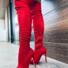 LILIANA WHAT'S NEW GISELE7 - RED SUEDE