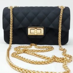 ELI JP067 - BLACK JELLY PURSE (SMALL)
