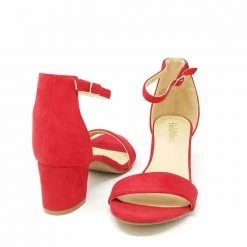 DND JEAN08 - RED SUEDE