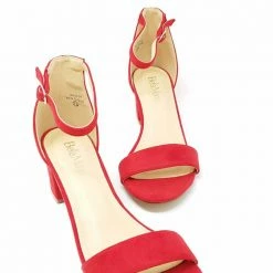 DND JEAN08 - RED SUEDE