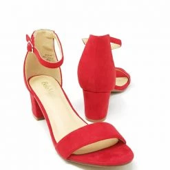 DND JEAN08 - RED SUEDE