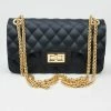 ELI JP068 - BLACK JELLY PURSE (MEDIUM) WHAT'S NEW