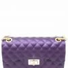 ELI WHAT'S NEW JP068 - PURPLE JELLY PURSE (MEDIUM)