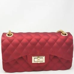 ELI WHAT'S NEW JP068 - RED JELLY PURSE (MEDIUM)