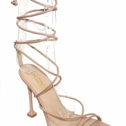 SHOE MAGNATE KIMM1 - NUDE