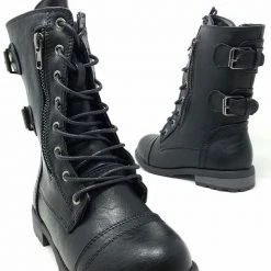 FOREVER SHOE TYPE MANGO61 KIDS - BLACK