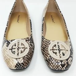 OLEM MONI55 - TAUPE CROCODILE