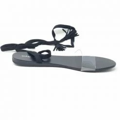 EASY LUCK SHOE TYPE CAROL - CLEAR / BLACK