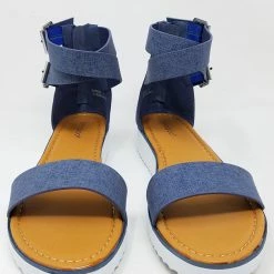 JP PANSY02 - BLUE DENIM