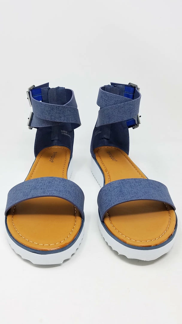 JP PANSY02 - BLUE DENIM