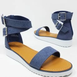 JP PANSY02 - BLUE DENIM