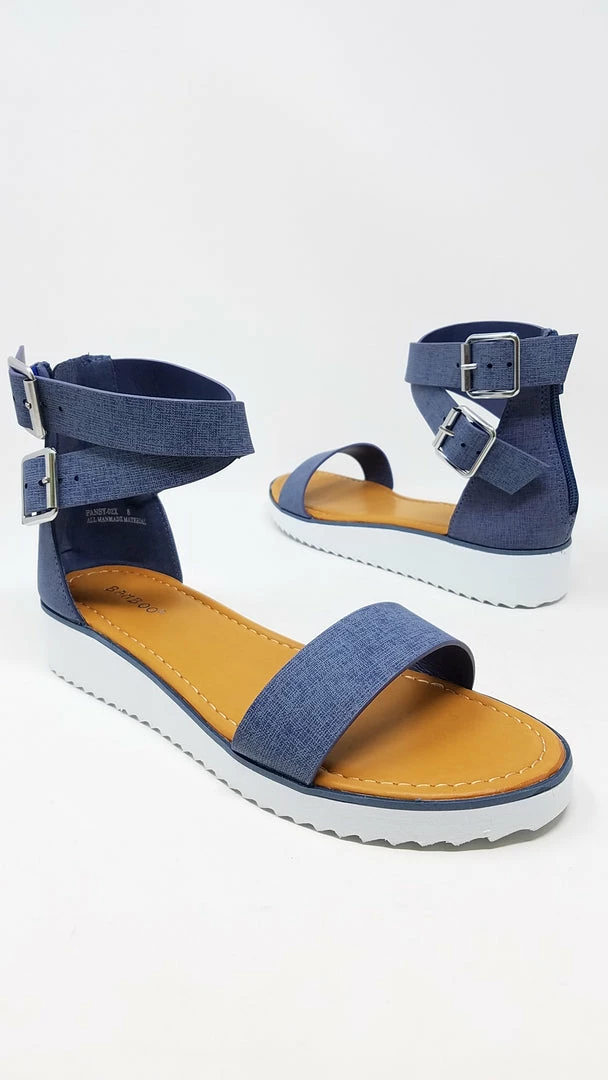 JP PANSY02 - BLUE DENIM